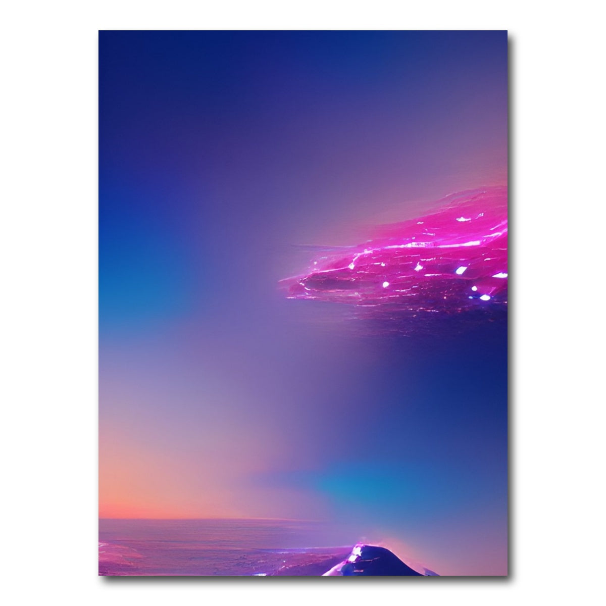 AUTO-MOCKUP WHITE | Alien World | 1 Piece | Gallery Wrap Canvas | group=3x4