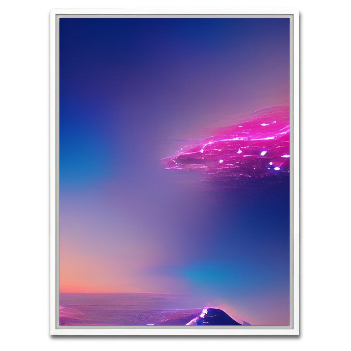 AUTO-MOCKUP WHITE | Alien World | 1 Piece | White Framed Canvas | group=3x4