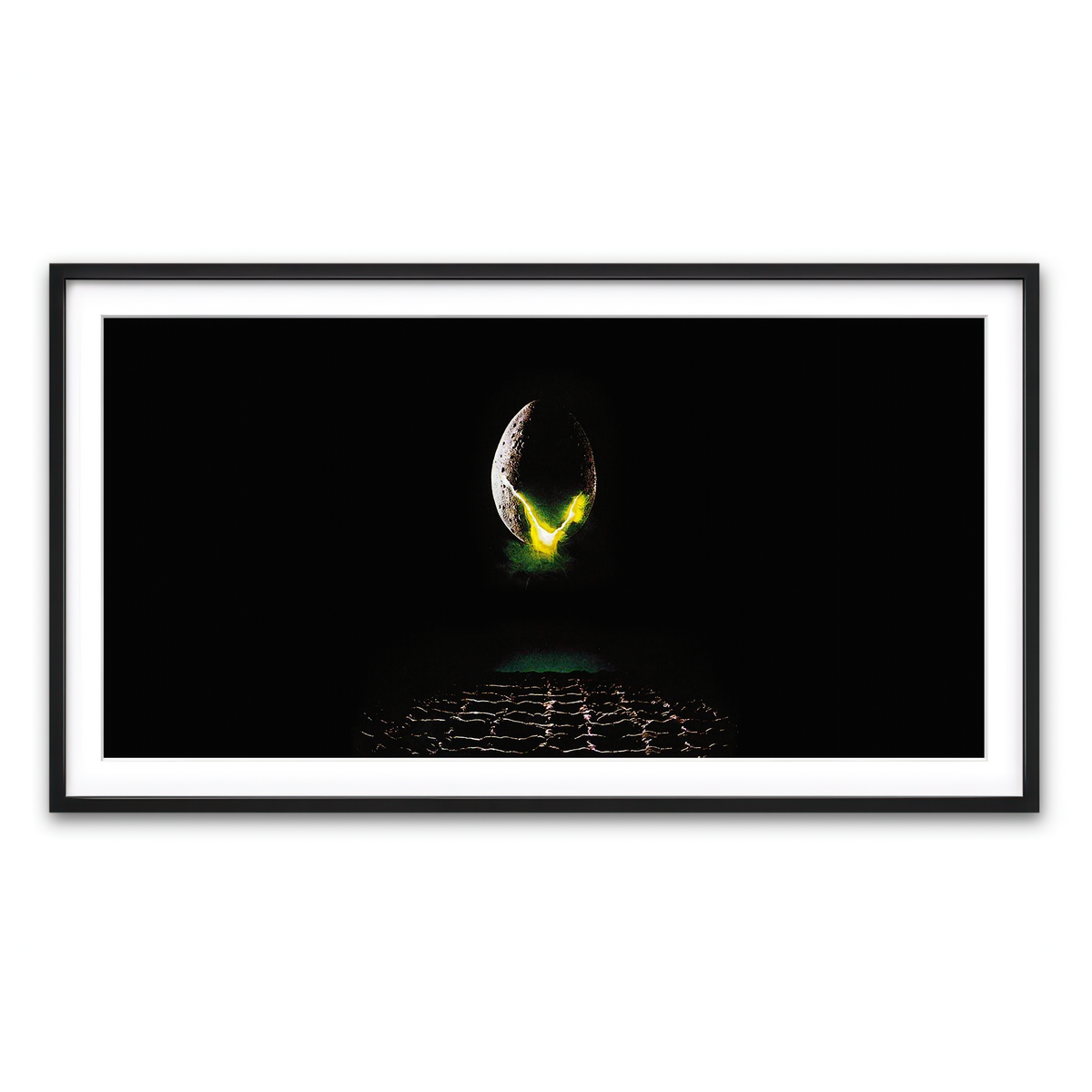 Framed Print 2x1 Black