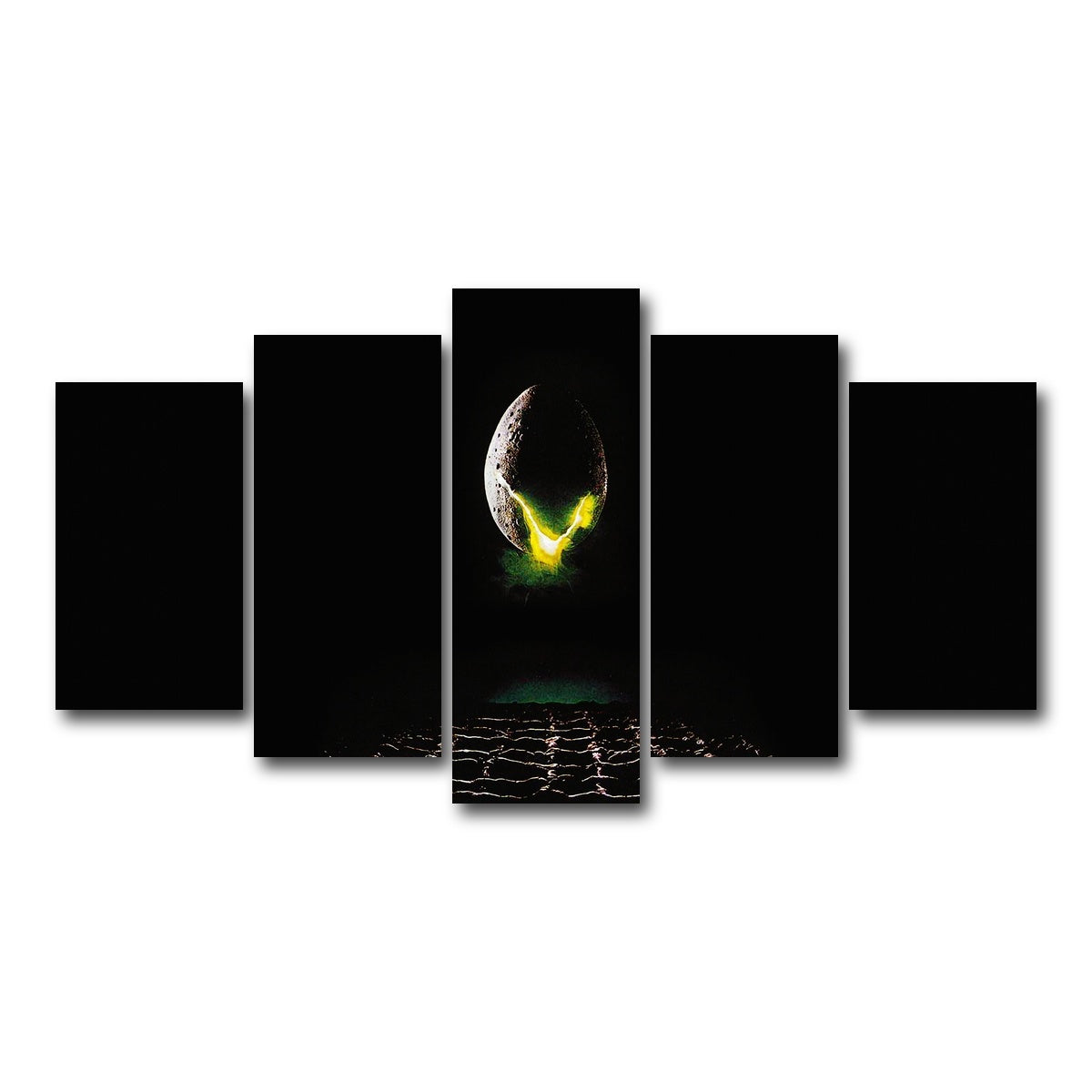 AUTO-MOCKUP WHITE | Alien | 5 Piece | Gallery Wrap Canvas | group=5_normal