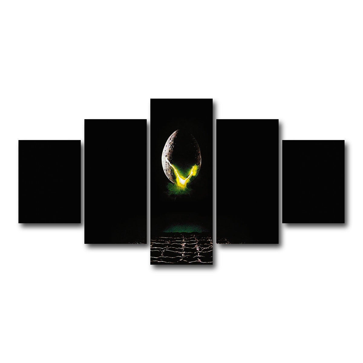 AUTO-MOCKUP WHITE | Alien | 5 Piece | Gallery Wrap Canvas | group=5_short