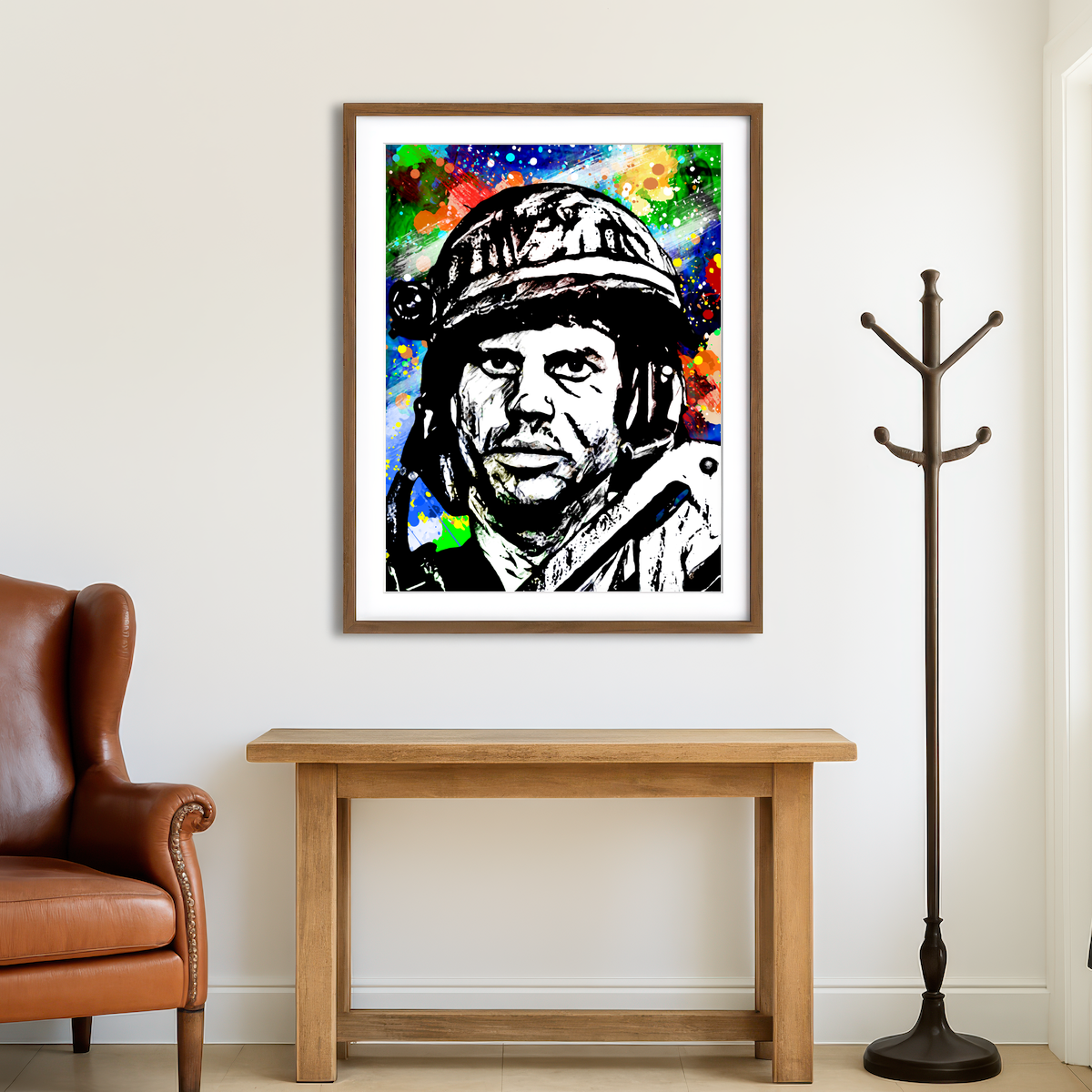 AUTO-MOCKUP ROOM | Aliens Hudson Wall Art