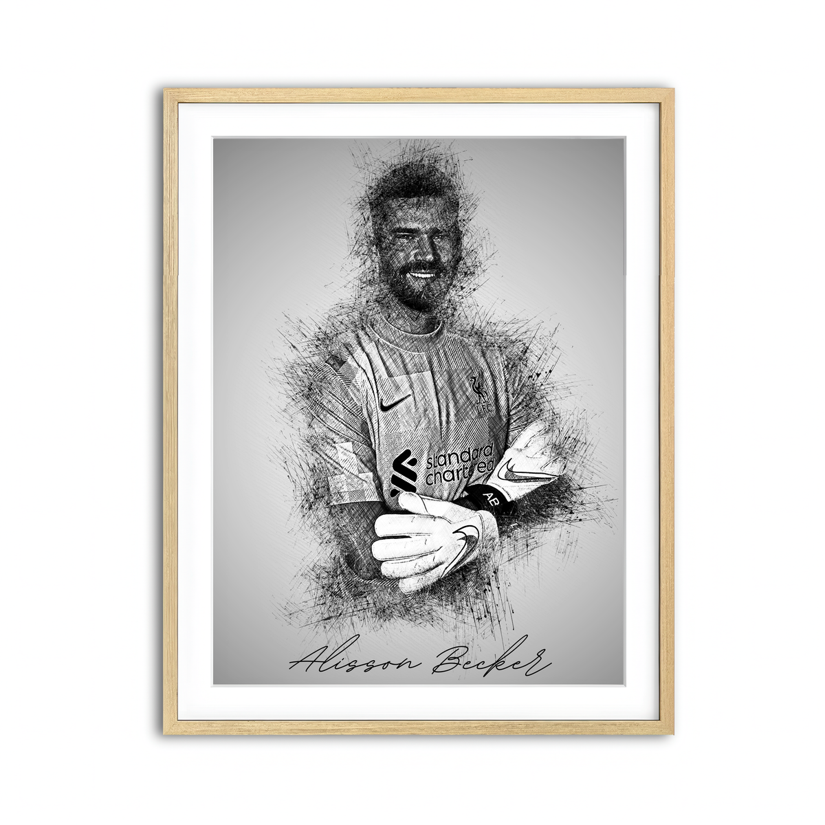 Framed Print 3x4 Natural