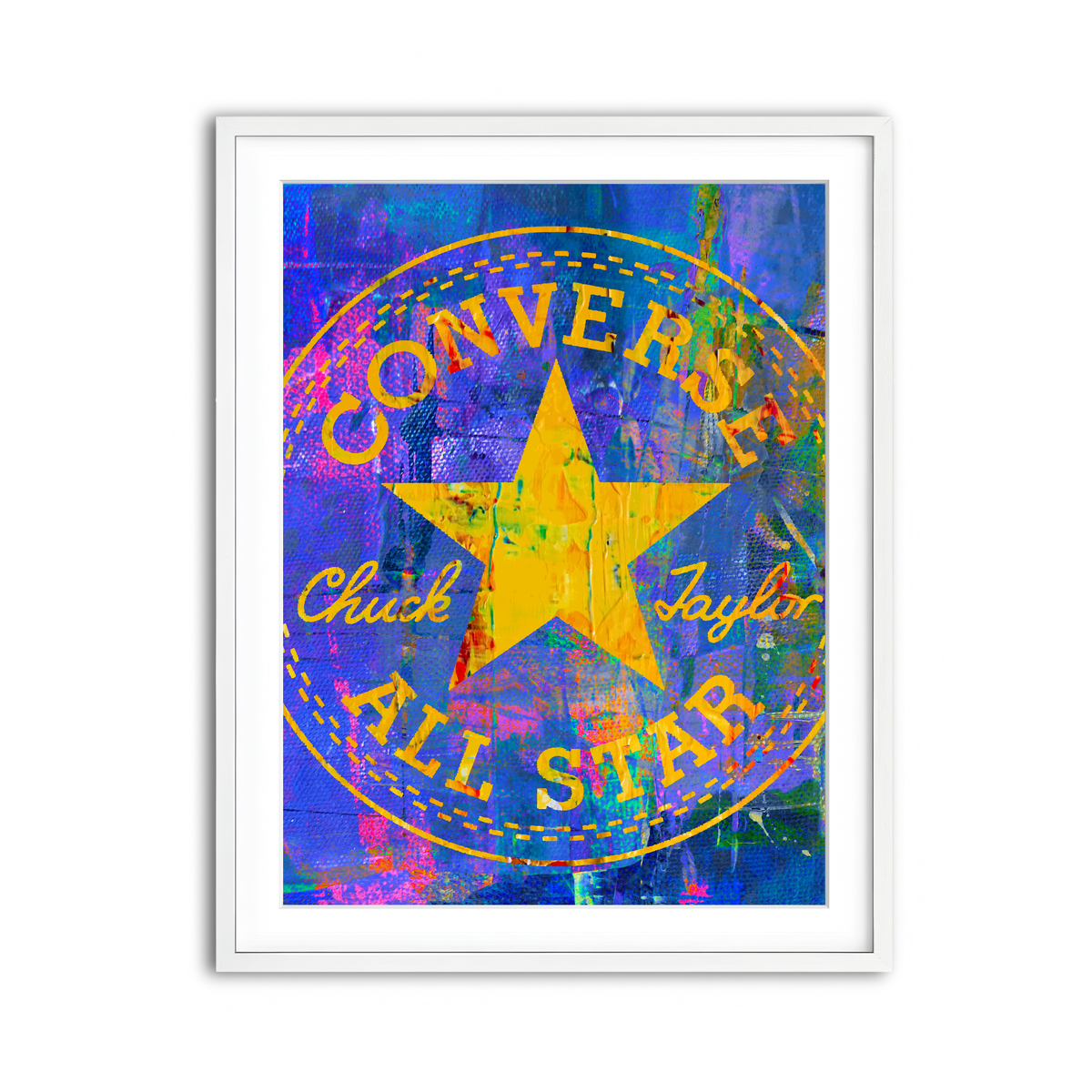 Framed Print 3x4 White