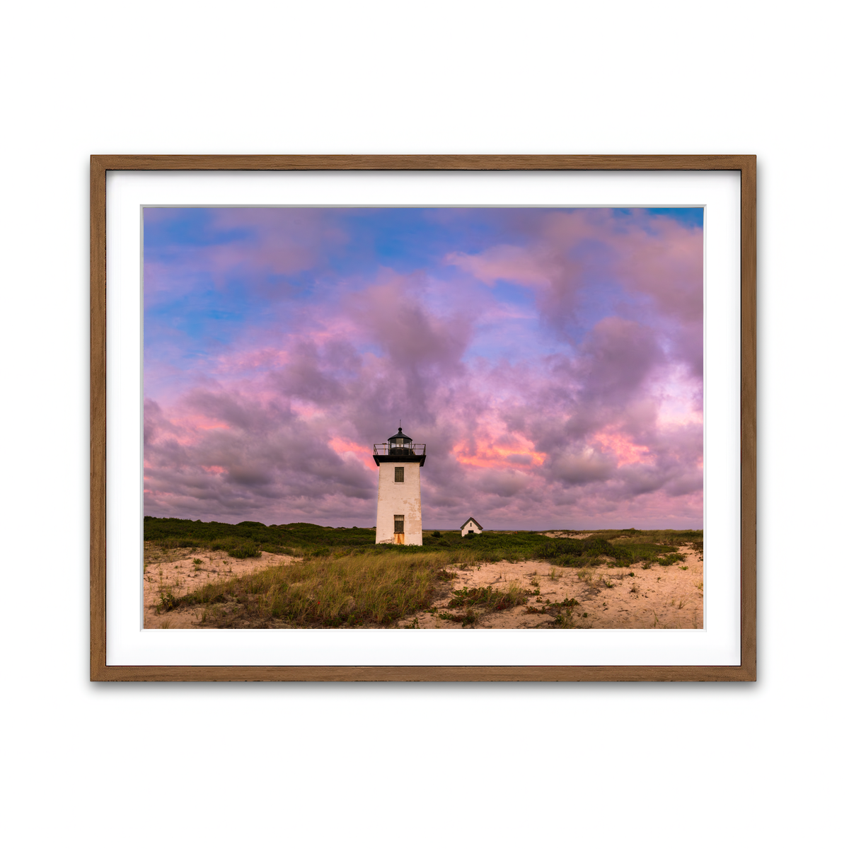 Framed Print 4x3 Walnut