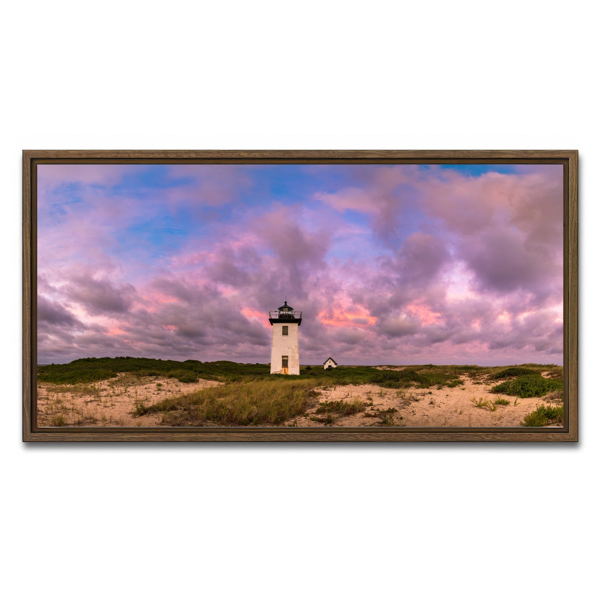 AUTO-MOCKUP WHITE | All That Slips Away | 1 Piece | Walnut Framed Canvas | group=2x1