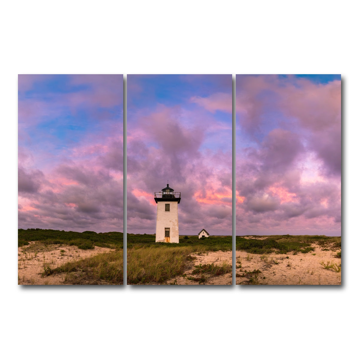 AUTO-MOCKUP WHITE | All That Slips Away | 3 Piece | Gallery Wrap Canvas | group=12x24