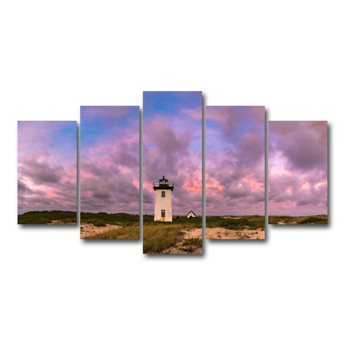 AUTO-MOCKUP WHITE | All That Slips Away | 5 Piece | Gallery Wrap Canvas | group=5_normal