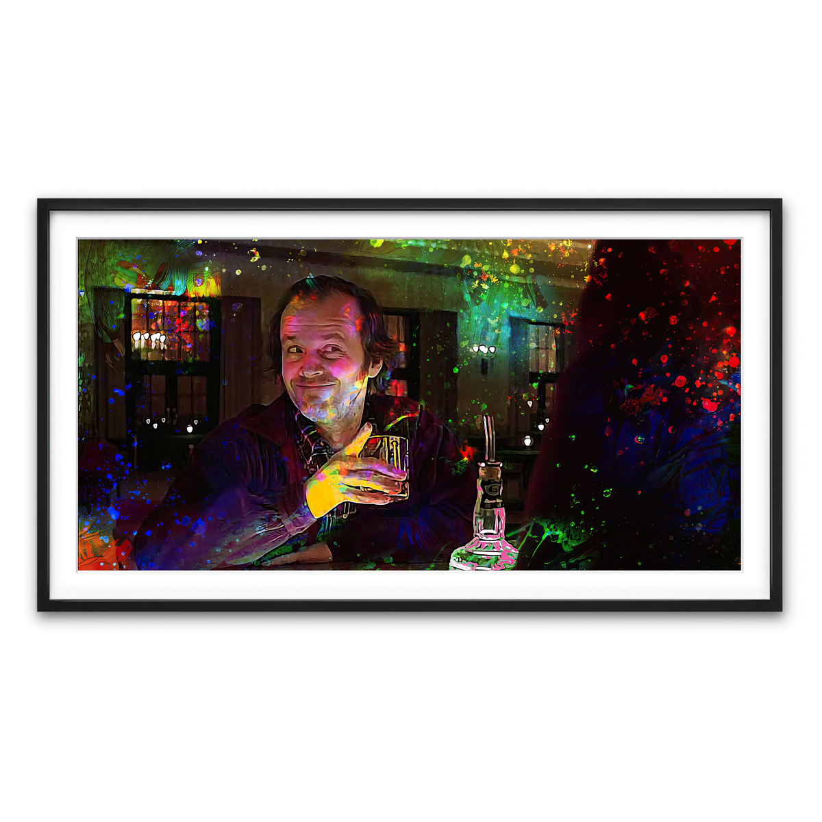 Framed Print 2x1 Black