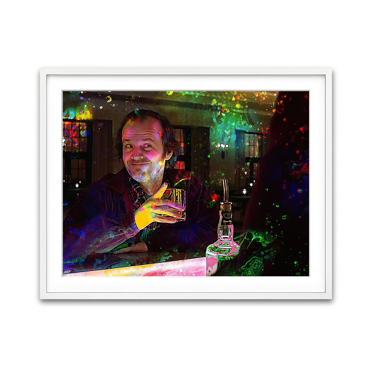 Framed Print 4x3 White
