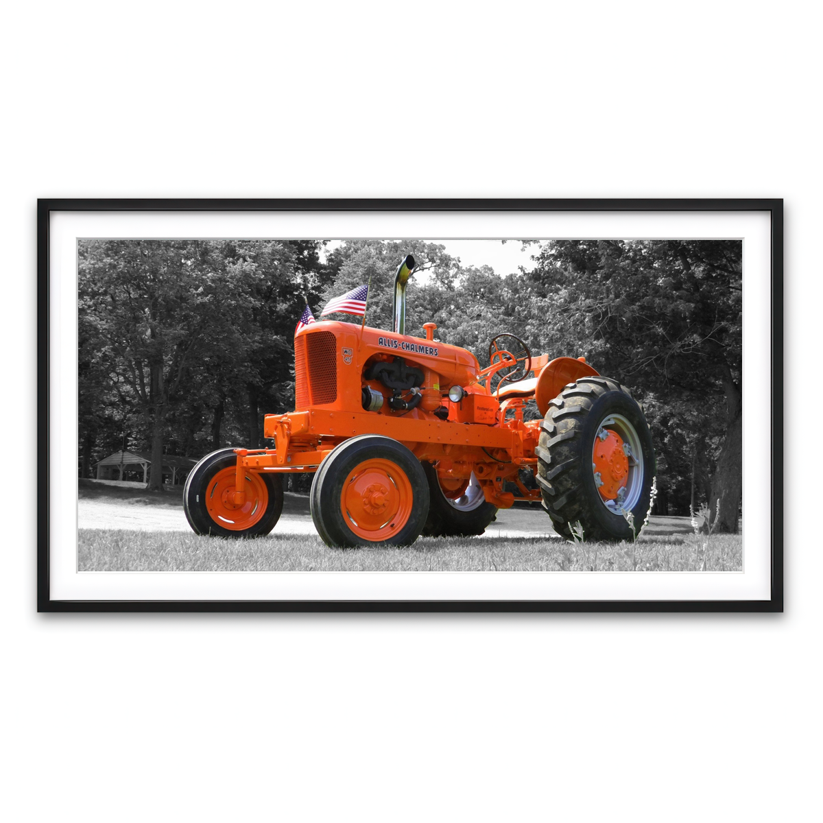 Framed Print 2x1 Black