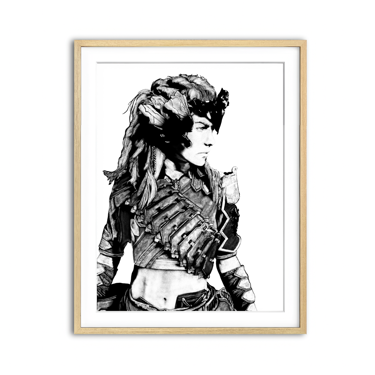 Framed Print 3x4 Natural