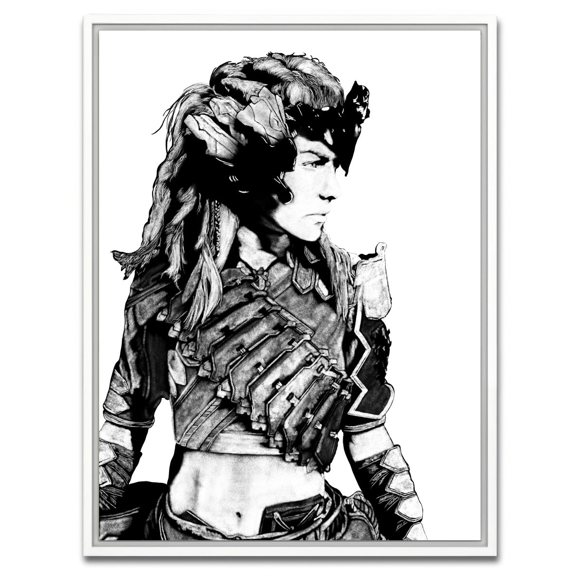 AUTO-MOCKUP WHITE | Aloy 2 | 1 Piece | White Framed Canvas | group=3x4