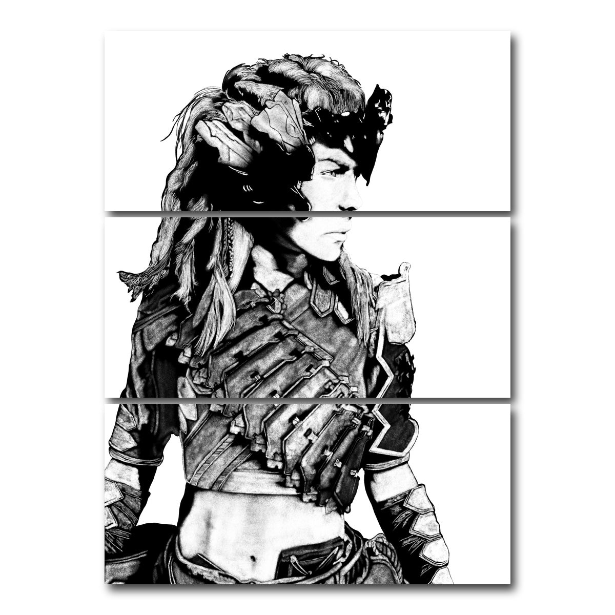 AUTO-MOCKUP WHITE | Aloy 2 | 3 Piece | Gallery Wrap Canvas | group=8x18_stacked