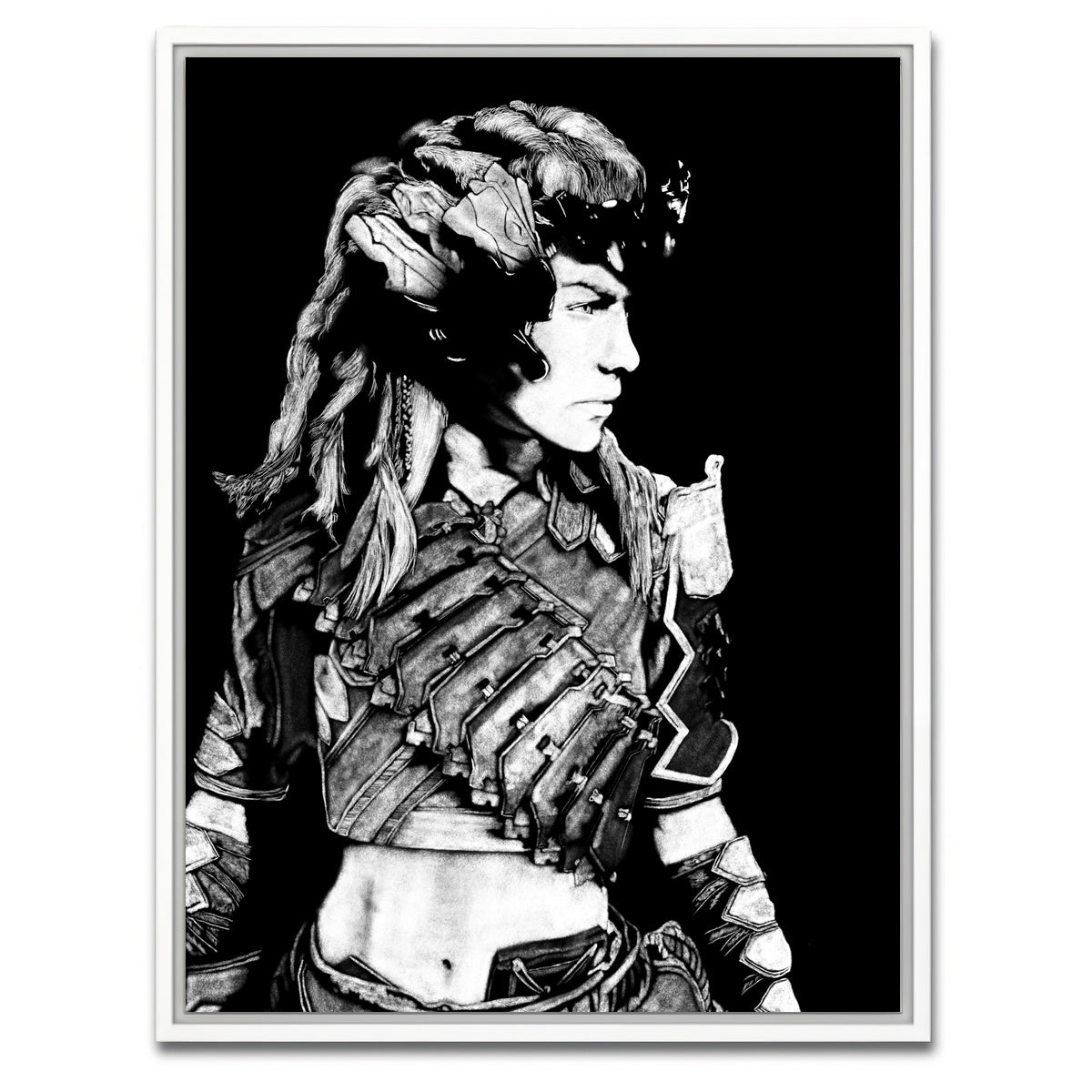 AUTO-MOCKUP WHITE | Aloy | 1 Piece | White Framed Canvas | group=3x4