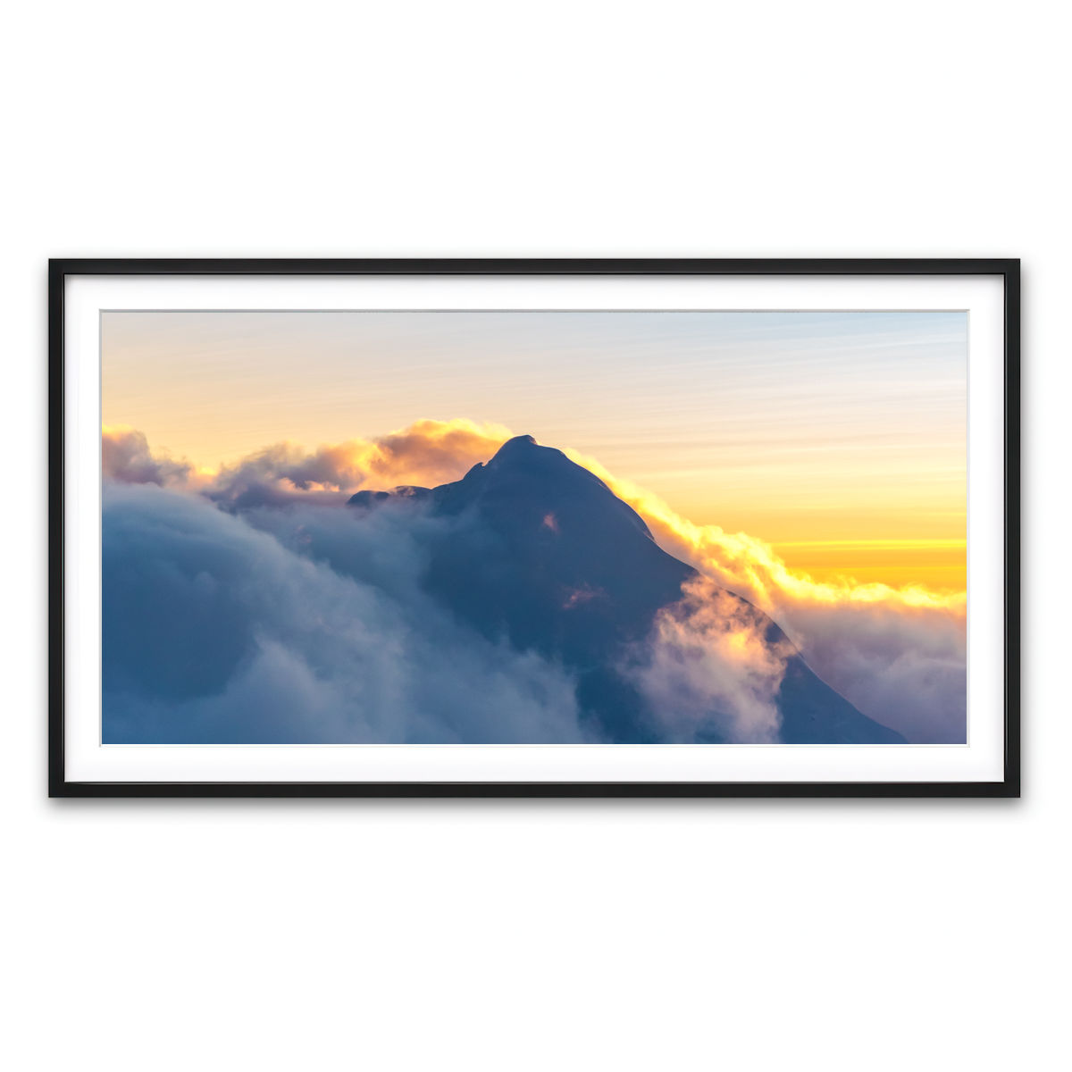 Framed Print 2x1 Black