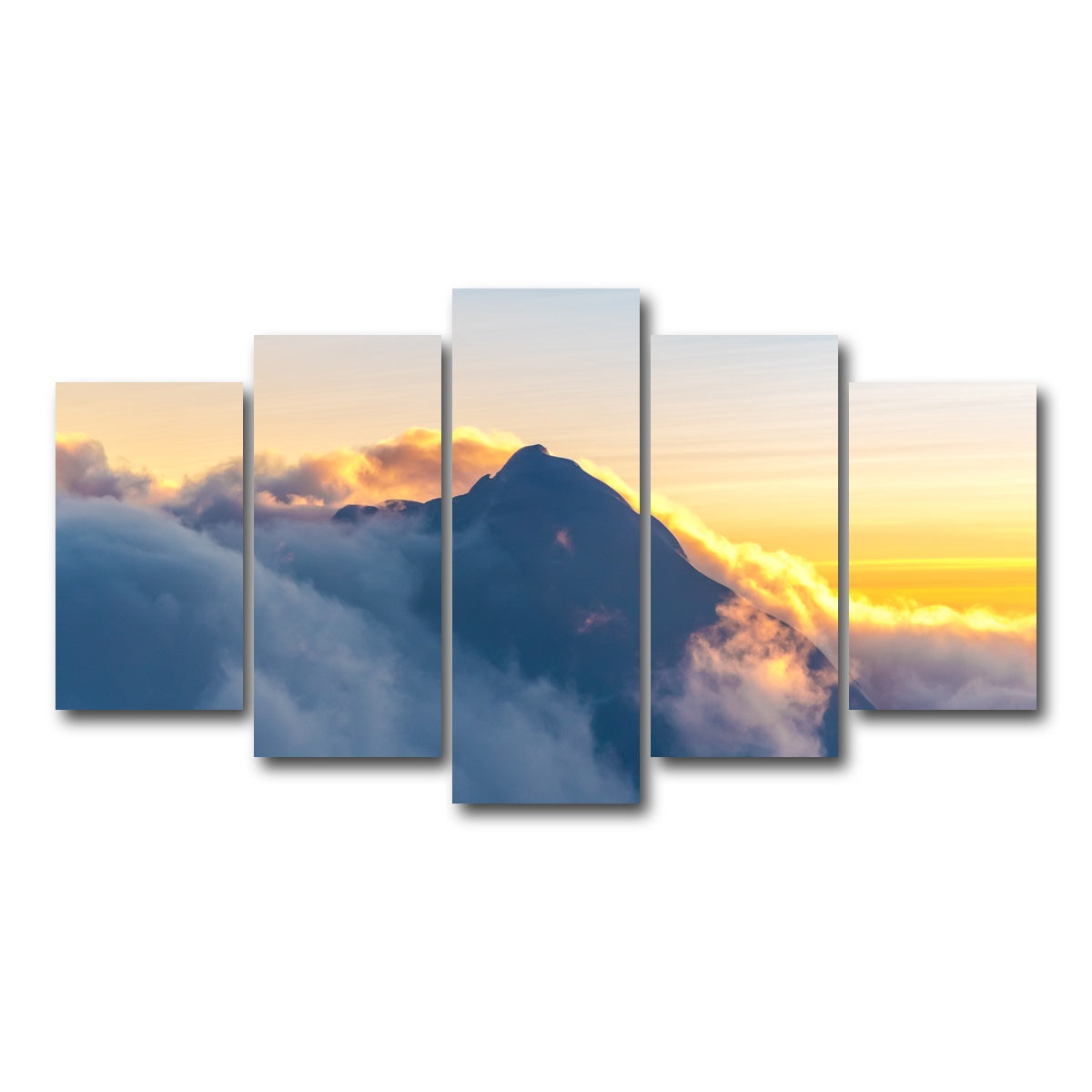 AUTO-MOCKUP WHITE | Alpine Glow | 5 Piece | Gallery Wrap Canvas | group=5_normal