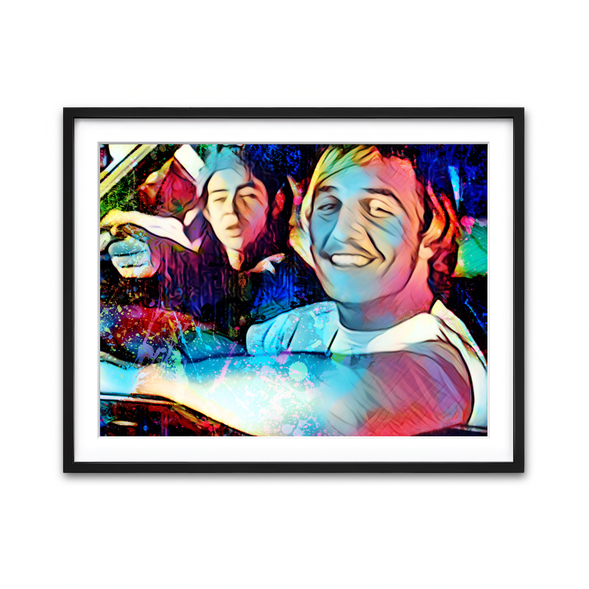 Framed Print 4x3 Black