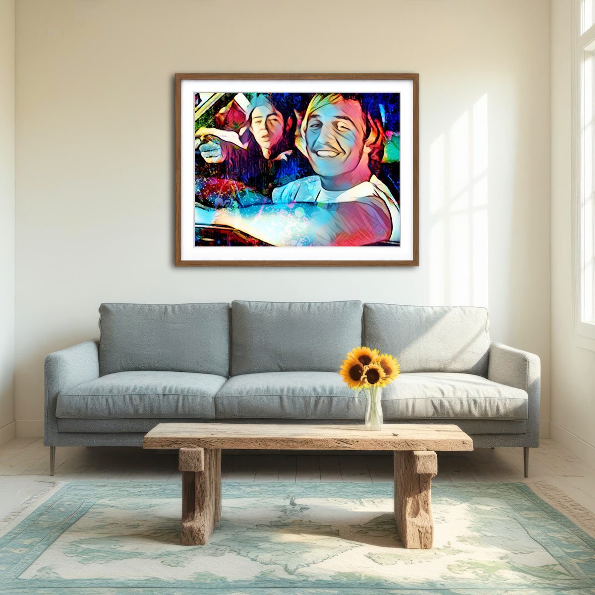 AUTO-MOCKUP ROOM | Alright Alright Alright Wall Art