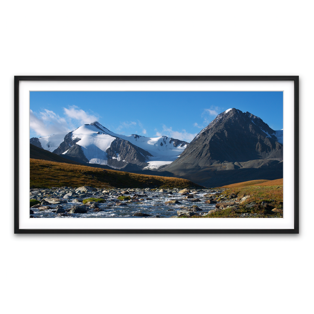 Framed Print 2x1 Black