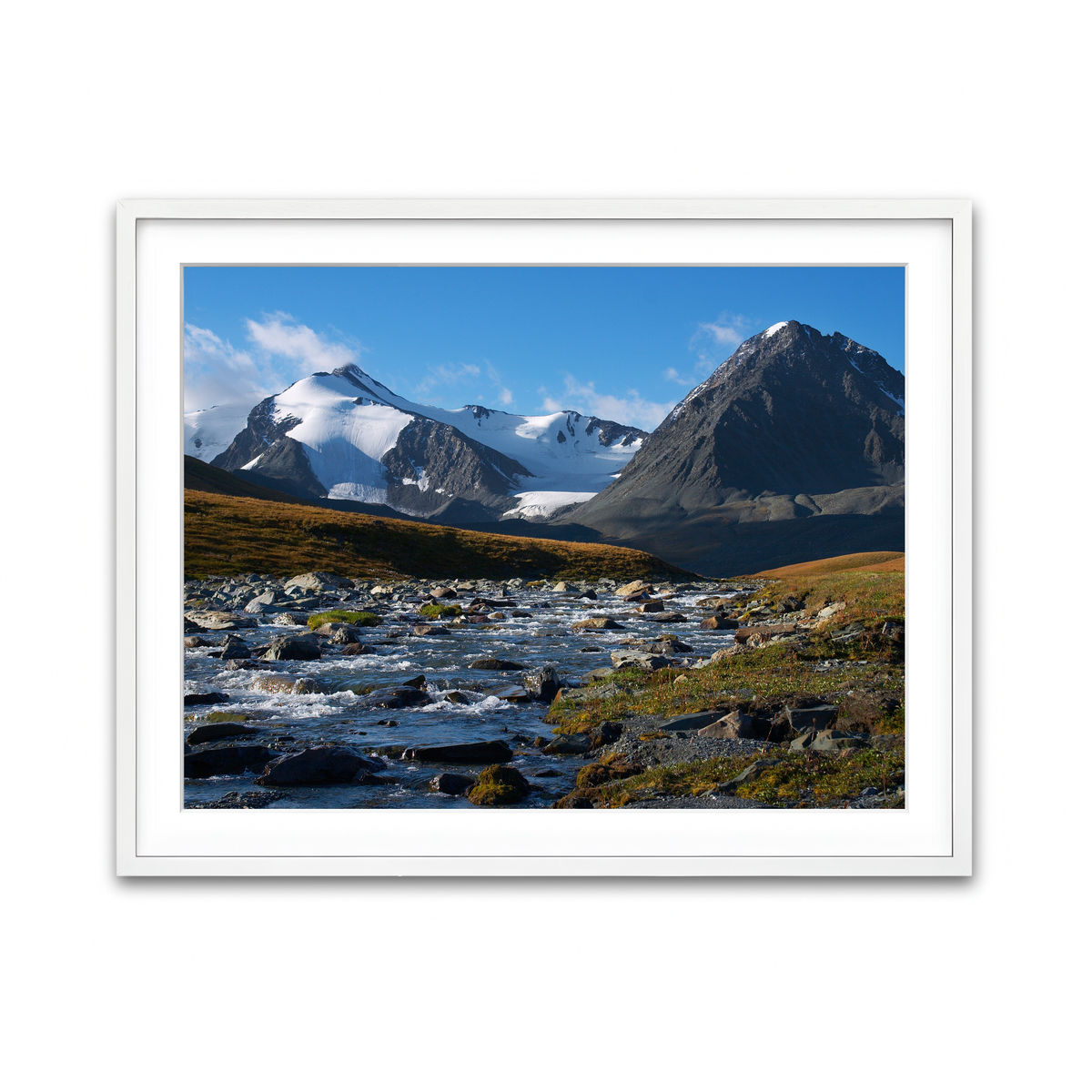 Framed Print 4x3 White