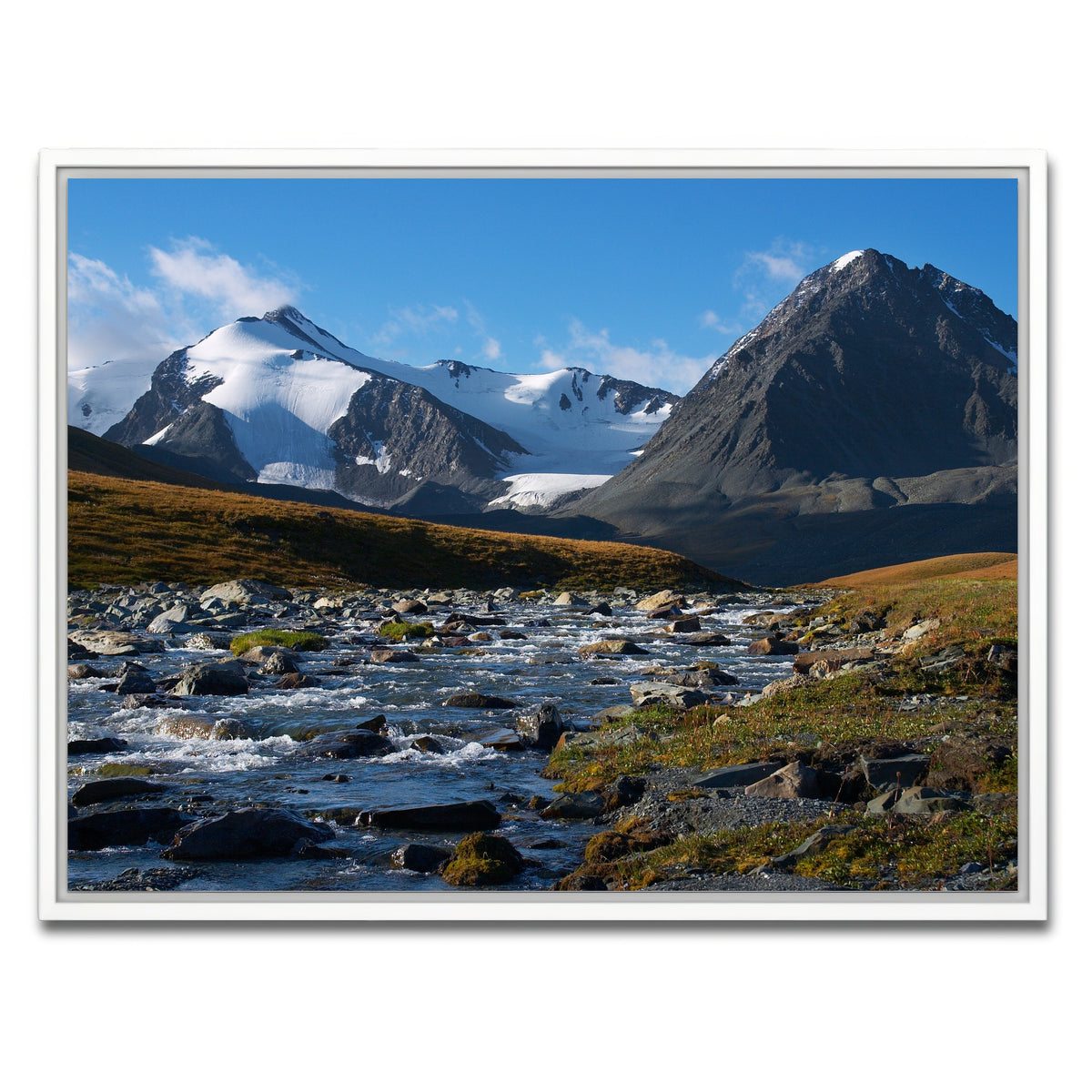 AUTO-MOCKUP WHITE | Altai Mountains | 1 Piece | White Framed Canvas | group=4x3