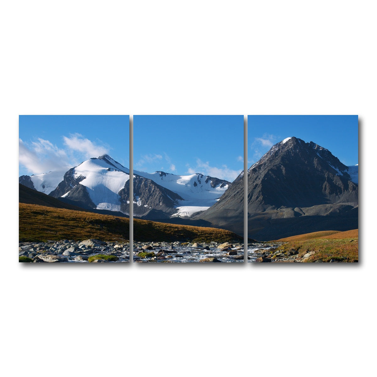 AUTO-MOCKUP WHITE | Altai Mountains | 3 Piece | Gallery Wrap Canvas | group=18x24