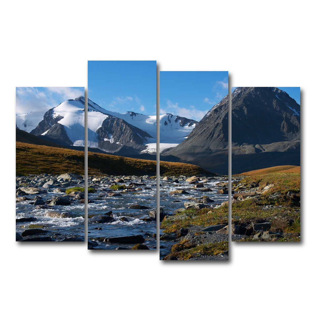 AUTO-MOCKUP WHITE | Altai Mountains | 4 Piece | Gallery Wrap Canvas | group=4_normal
