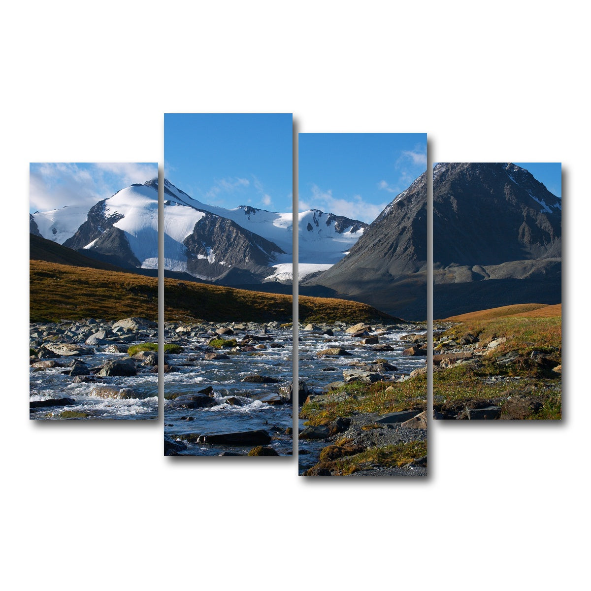 AUTO-MOCKUP WHITE | Altai Mountains | 4 Piece | Gallery Wrap Canvas | group=4_short