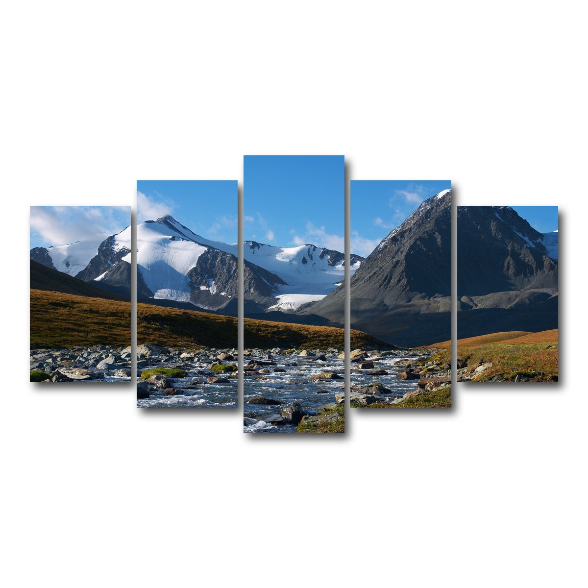 AUTO-MOCKUP WHITE | Altai Mountains | 5 Piece | Gallery Wrap Canvas | group=5_normal