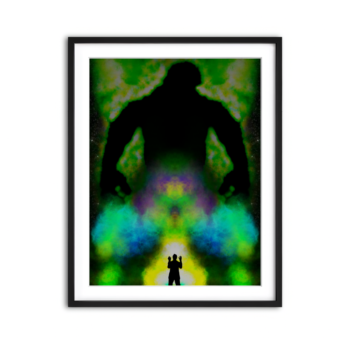 Framed Print 3x4 Black