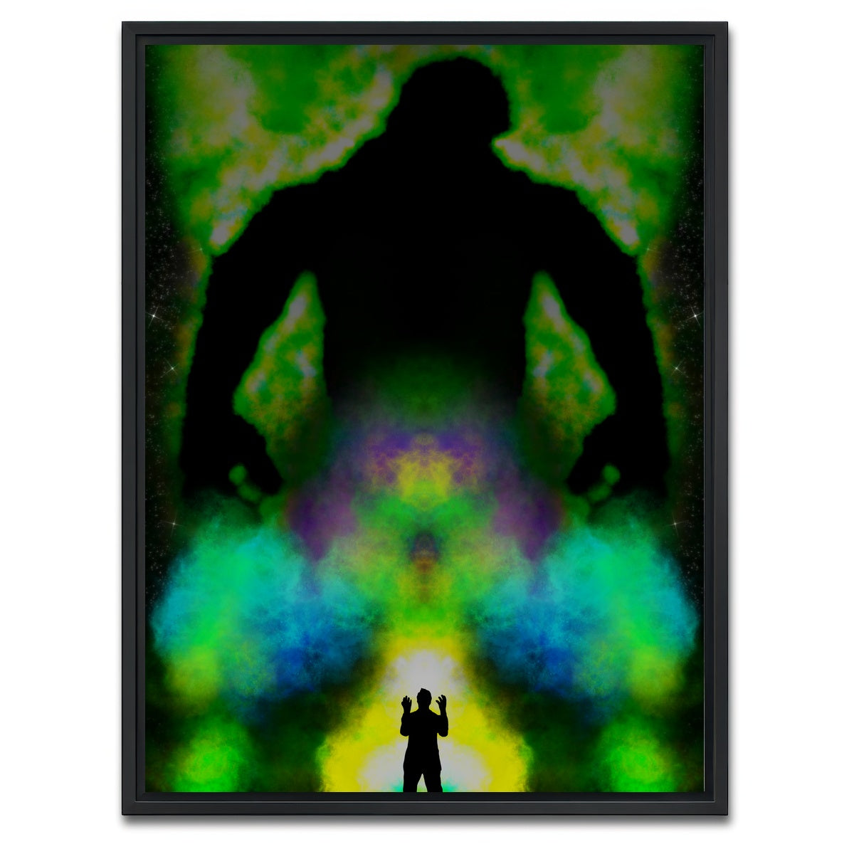 AUTO-MOCKUP WHITE | Alter Ego | 1 Piece | Black Framed Canvas | group=3x4