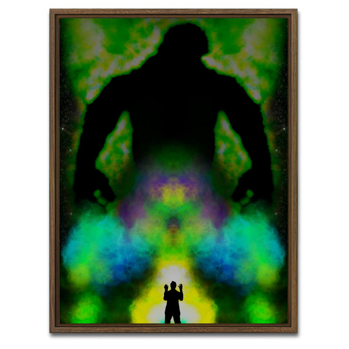 AUTO-MOCKUP WHITE | Alter Ego | 1 Piece | Walnut Framed Canvas | group=3x4