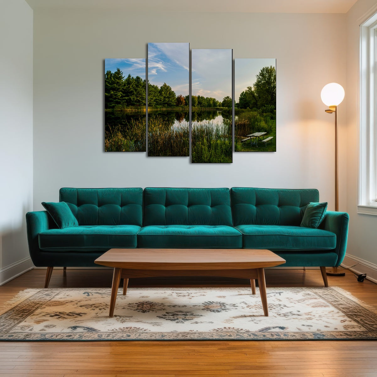 AUTO-MOCKUP ROOM | Alum Creek Fishing Pond