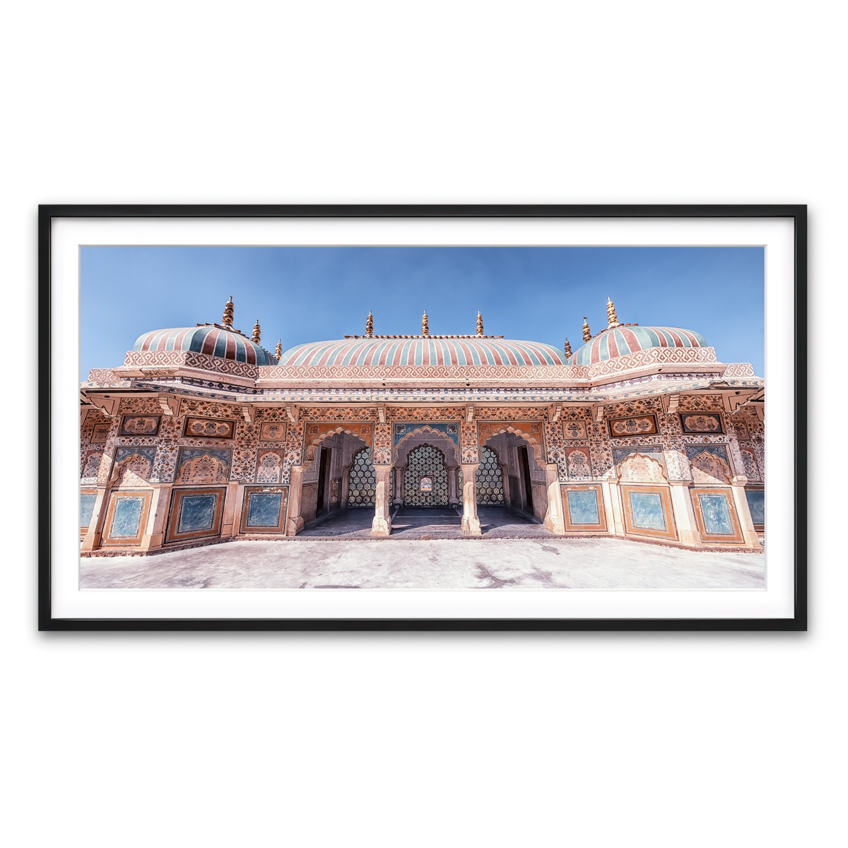 Framed Print 2x1 Black