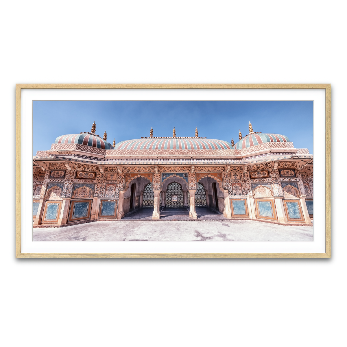 Framed Print 2x1 Natural