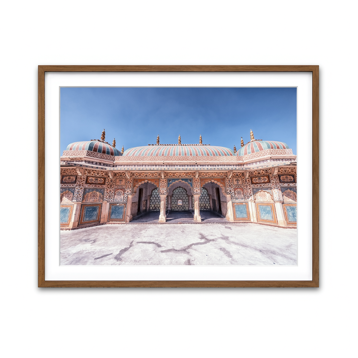 Framed Print 4x3 Walnut