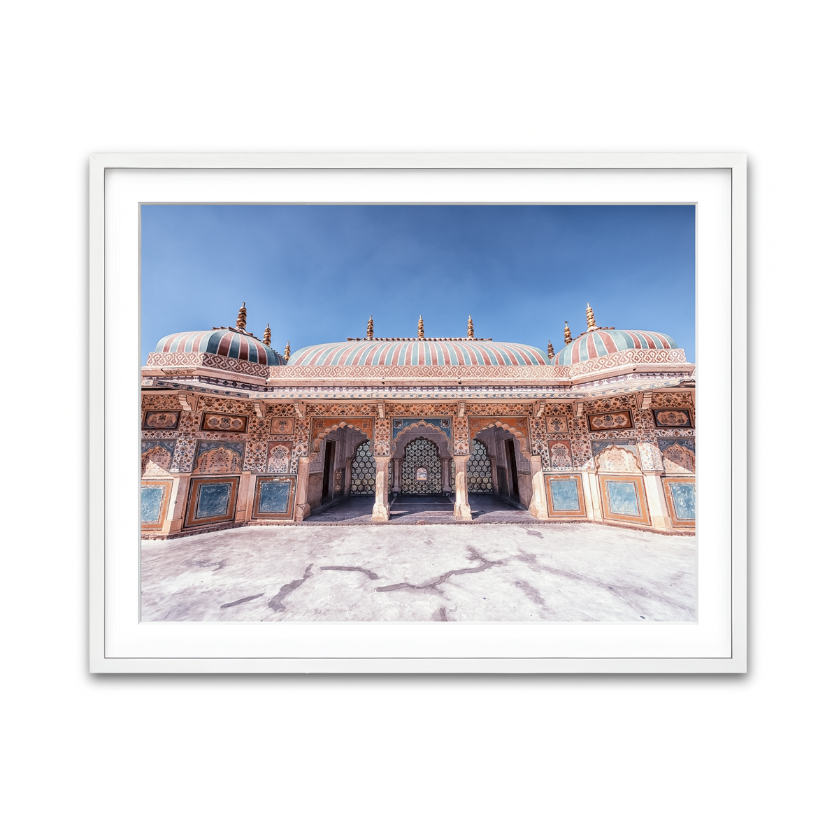 Framed Print 4x3 White