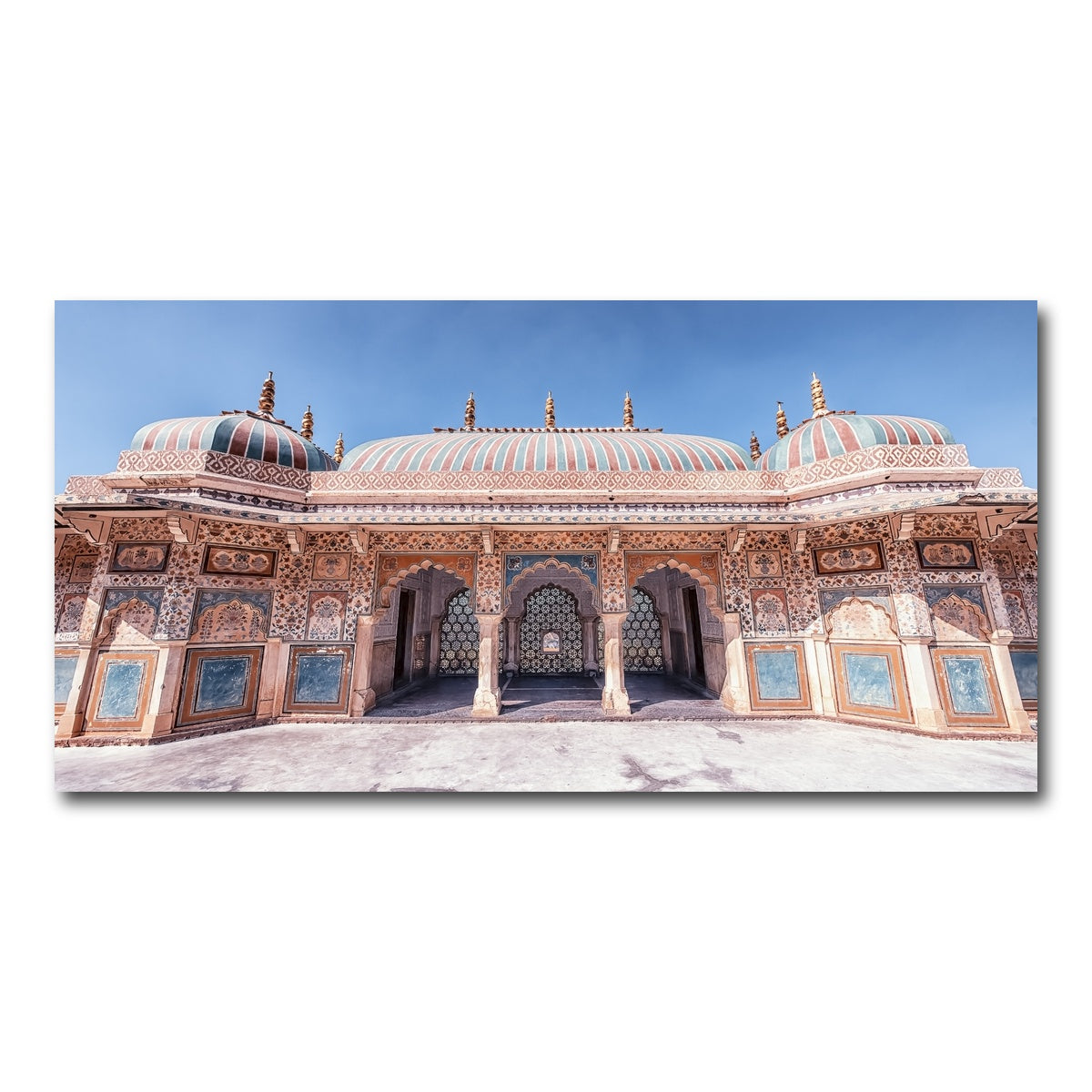 AUTO-MOCKUP WHITE | Amber Fort | 1 Piece | Gallery Wrap Canvas | group=2x1