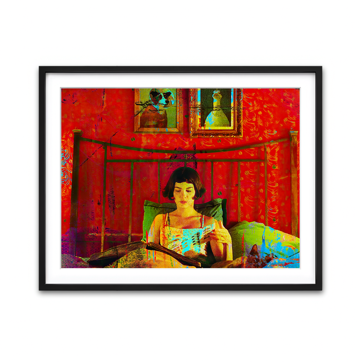 Framed Print 4x3 Black