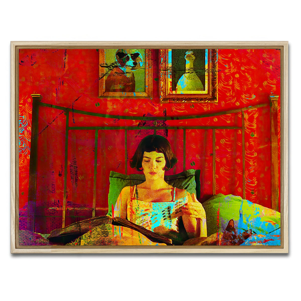 AUTO-MOCKUP WHITE | Amelie | 1 Piece | Natural Framed Canvas | group=4x3