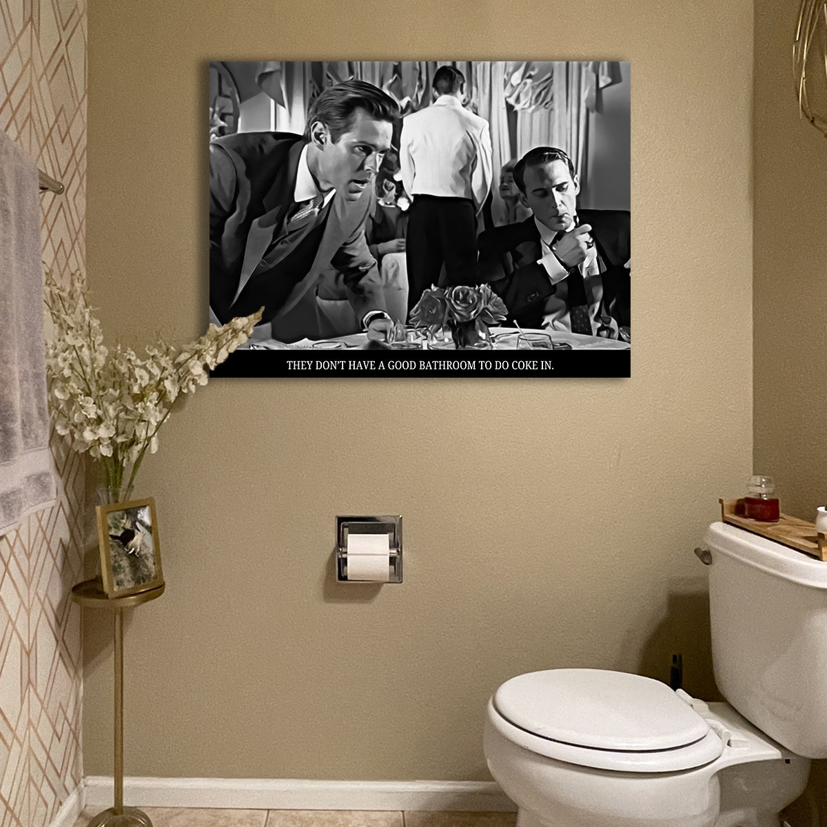American Psycho Coke Wall Art