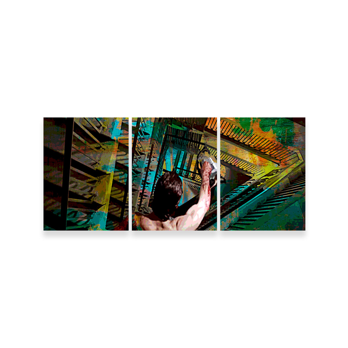 American Psycho Staircase Wall Art