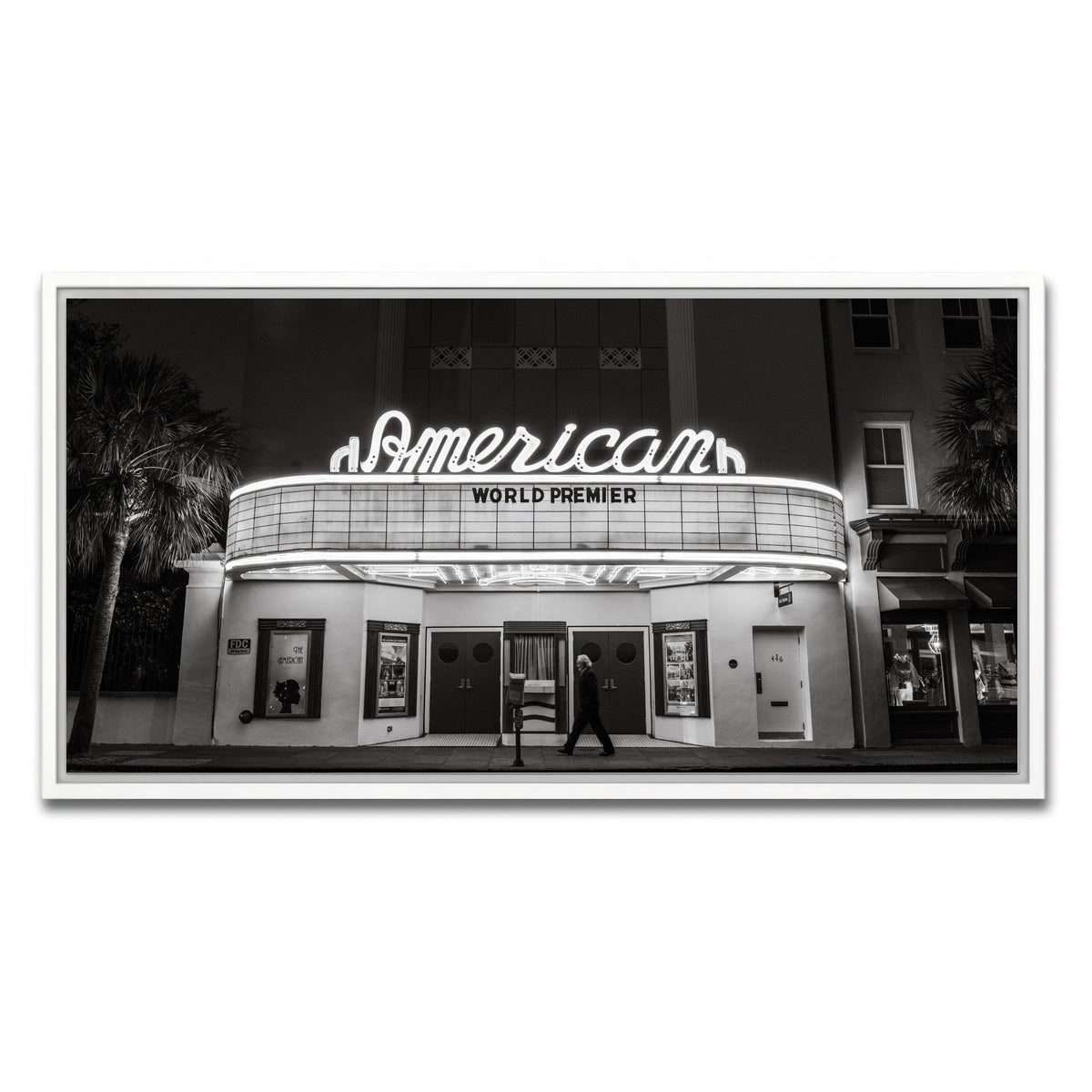AUTO-MOCKUP WHITE | American Dream | 1 Piece | White Framed Canvas | group=2x1