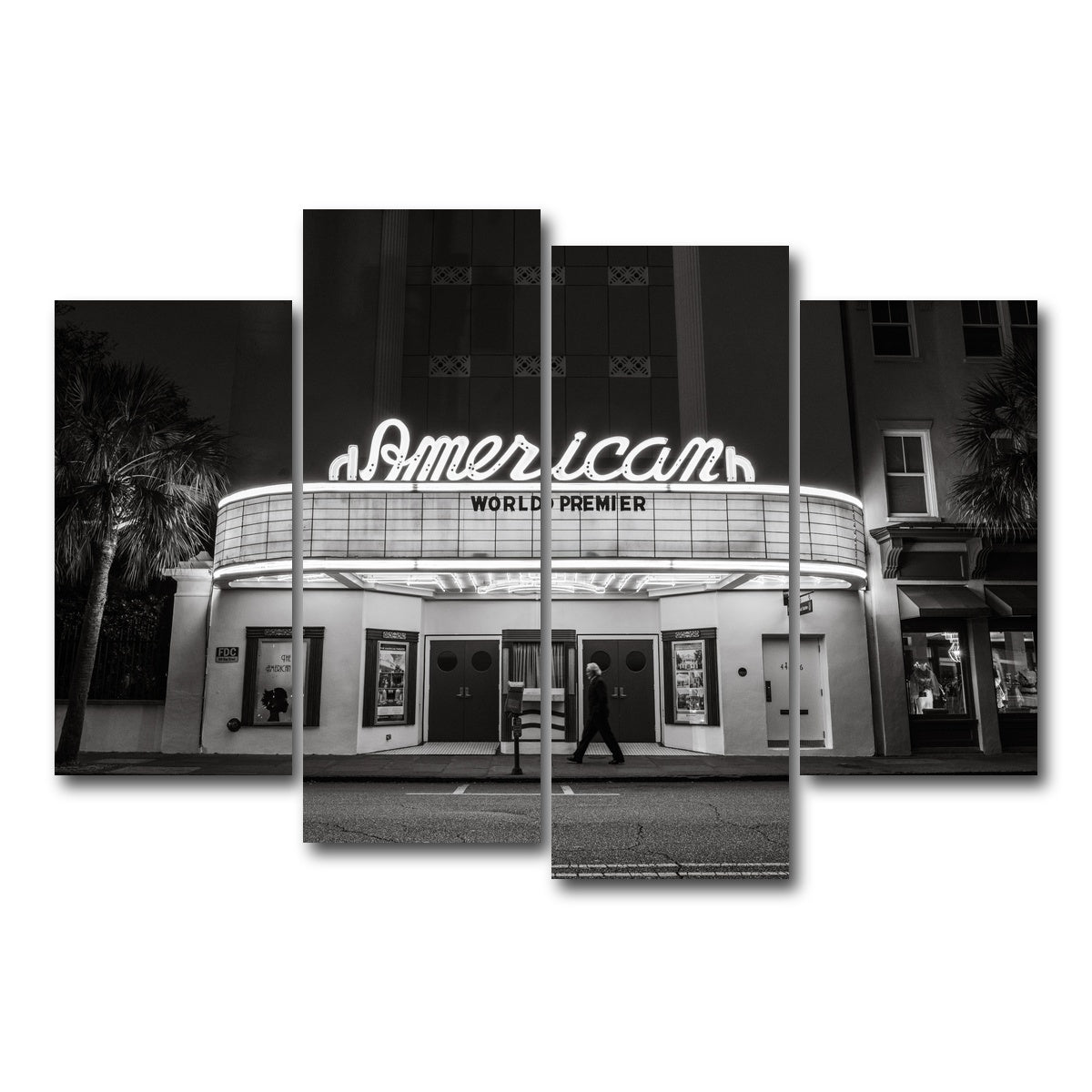 AUTO-MOCKUP WHITE | American Dream | 4 Piece | Gallery Wrap Canvas | group=4_short