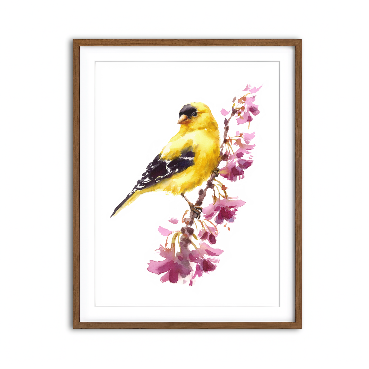 Framed Print 3x4 Walnut