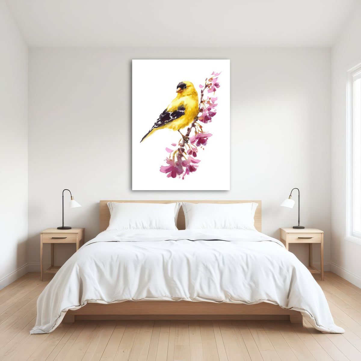 AUTO-MOCKUP ROOM | American Goldfinch