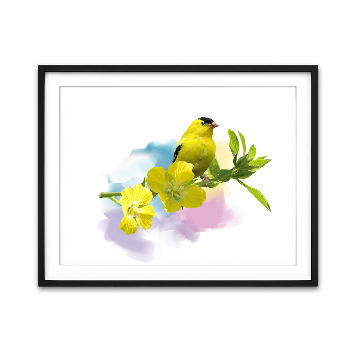 Framed Print 4x3 Black