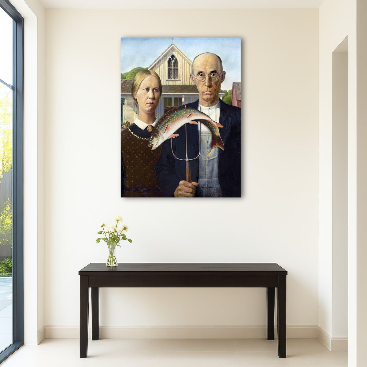 AUTO-MOCKUP ROOM | American Gothic Revisited