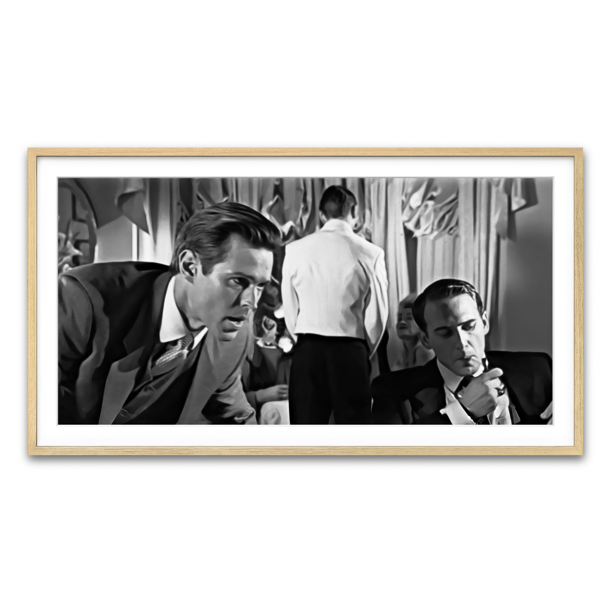 Framed Print 2x1 Natural